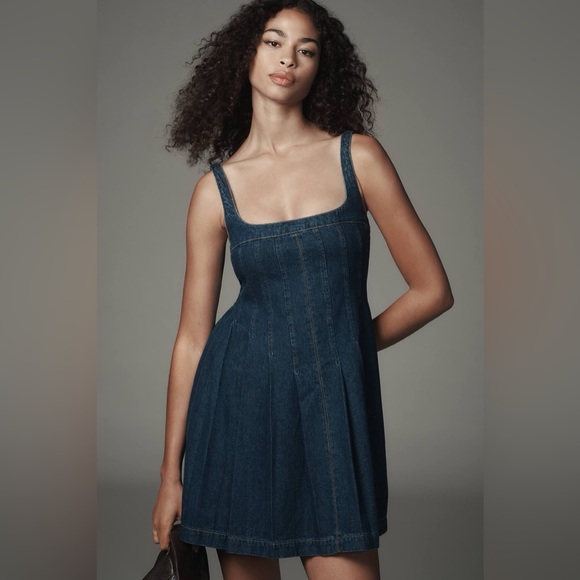 Reformation Dresses & Skirts - REFORMATION Violet Denim Mini Dress